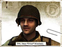 Pvt. Dean [Friar] Winchell